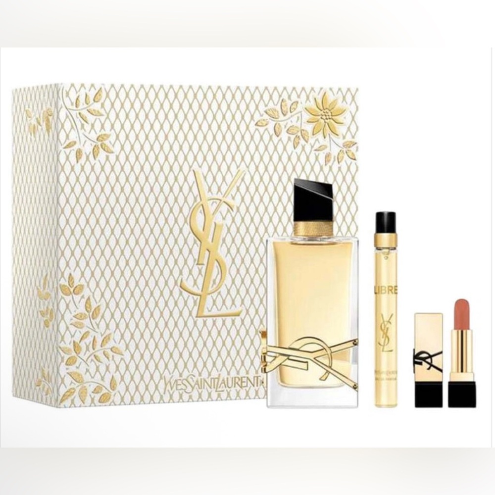 YSL Libre 3-pc Set includes EDP Full size: 90ml/Travel size 10 ml & lipstick - Picture 4 of 7